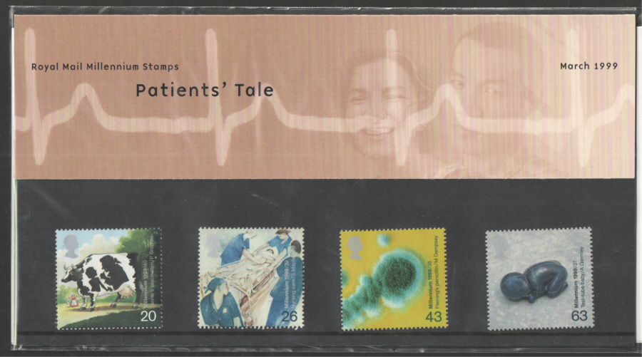 (image for) 1999 Patients' Tale Royal Mail Presentation Pack 296 - Click Image to Close